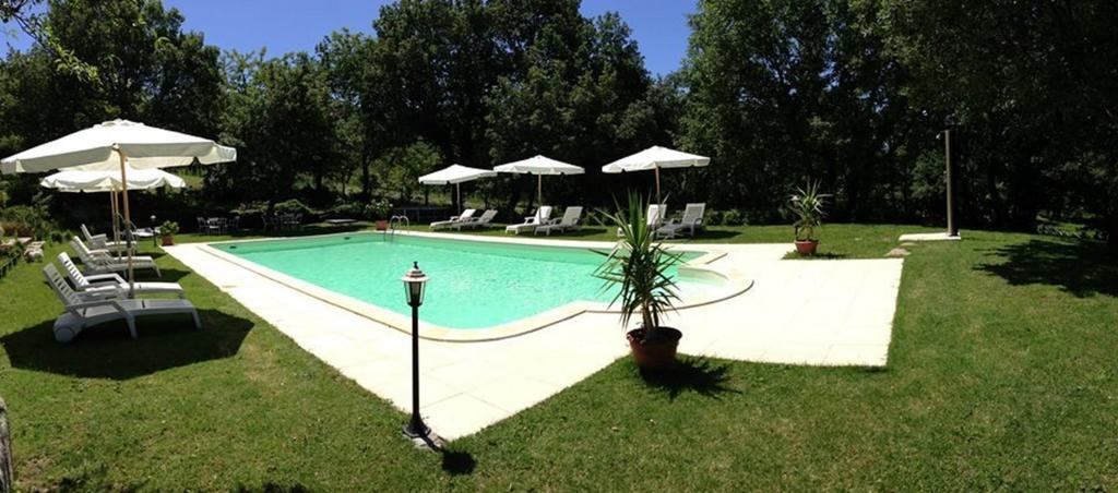 Vila Antico Casale Pozzuolo Seggiano Exteriér fotografie