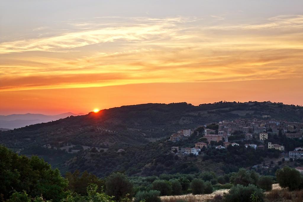 Vila Antico Casale Pozzuolo Seggiano Exteriér fotografie