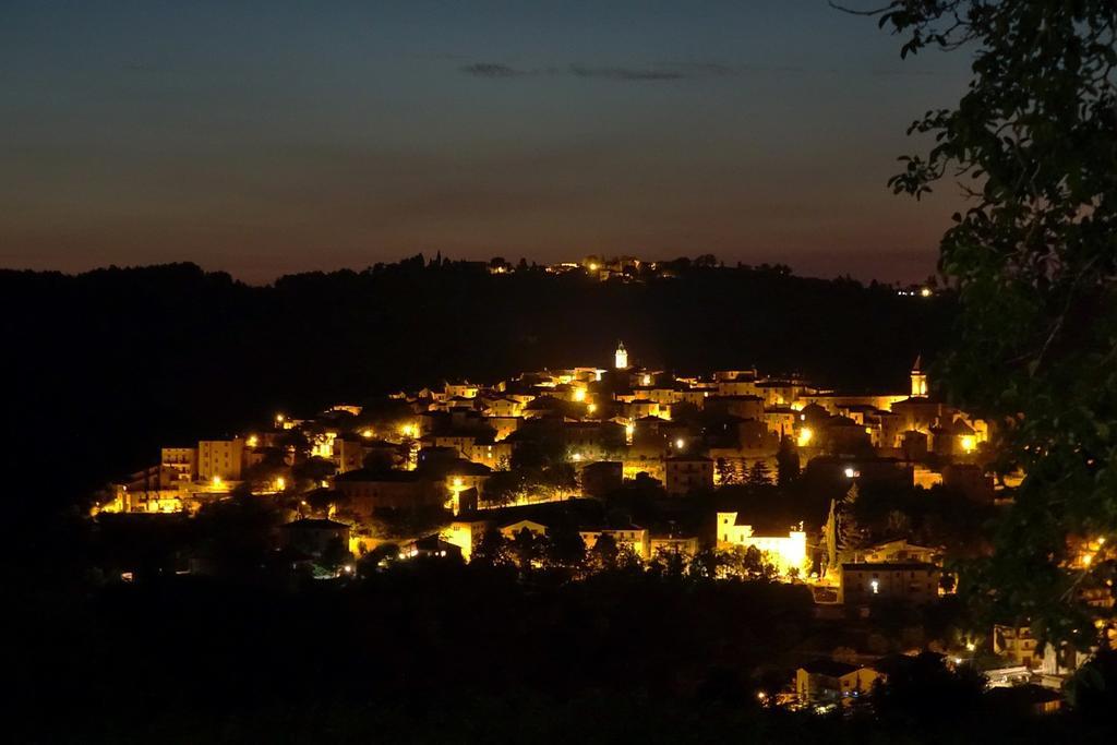 Vila Antico Casale Pozzuolo Seggiano Exteriér fotografie