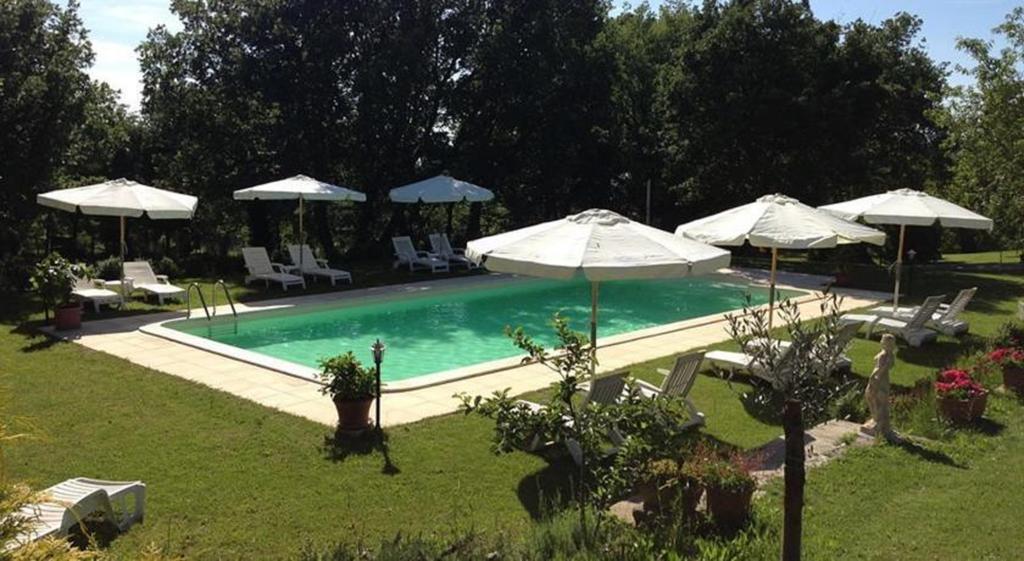 Vila Antico Casale Pozzuolo Seggiano Exteriér fotografie