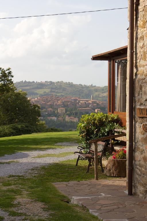 Vila Antico Casale Pozzuolo Seggiano Exteriér fotografie