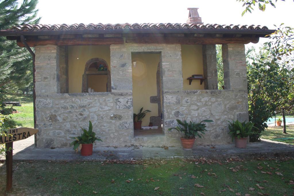 Vila Antico Casale Pozzuolo Seggiano Exteriér fotografie