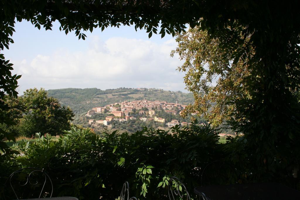 Vila Antico Casale Pozzuolo Seggiano Exteriér fotografie