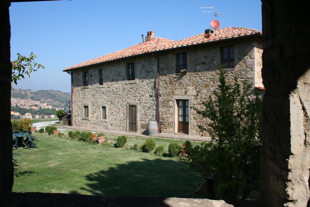 Vila Antico Casale Pozzuolo Seggiano Exteriér fotografie